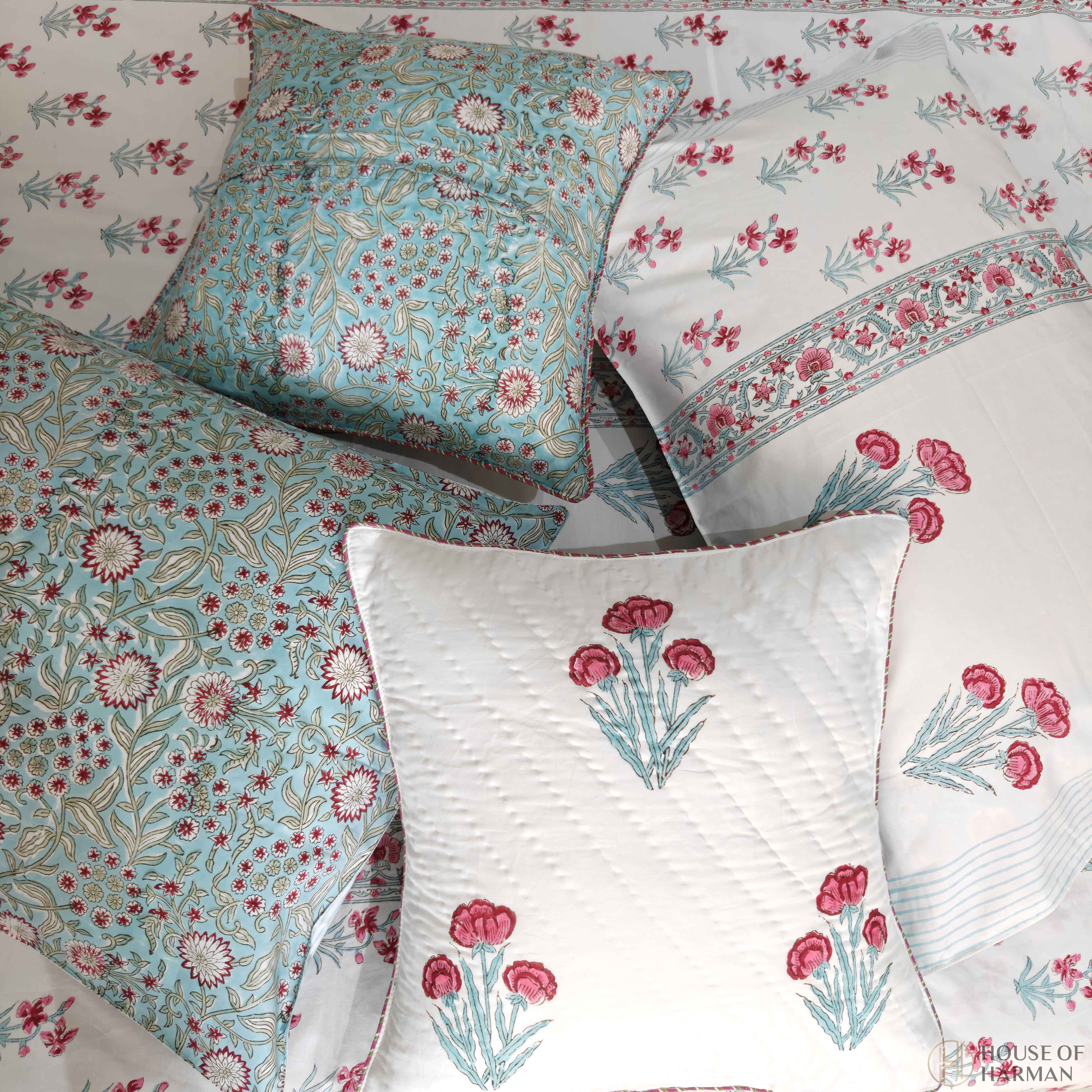 Pink Petal Dreams Bedsheet