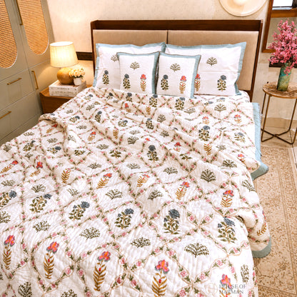 Blush Vine Harmony Quilt