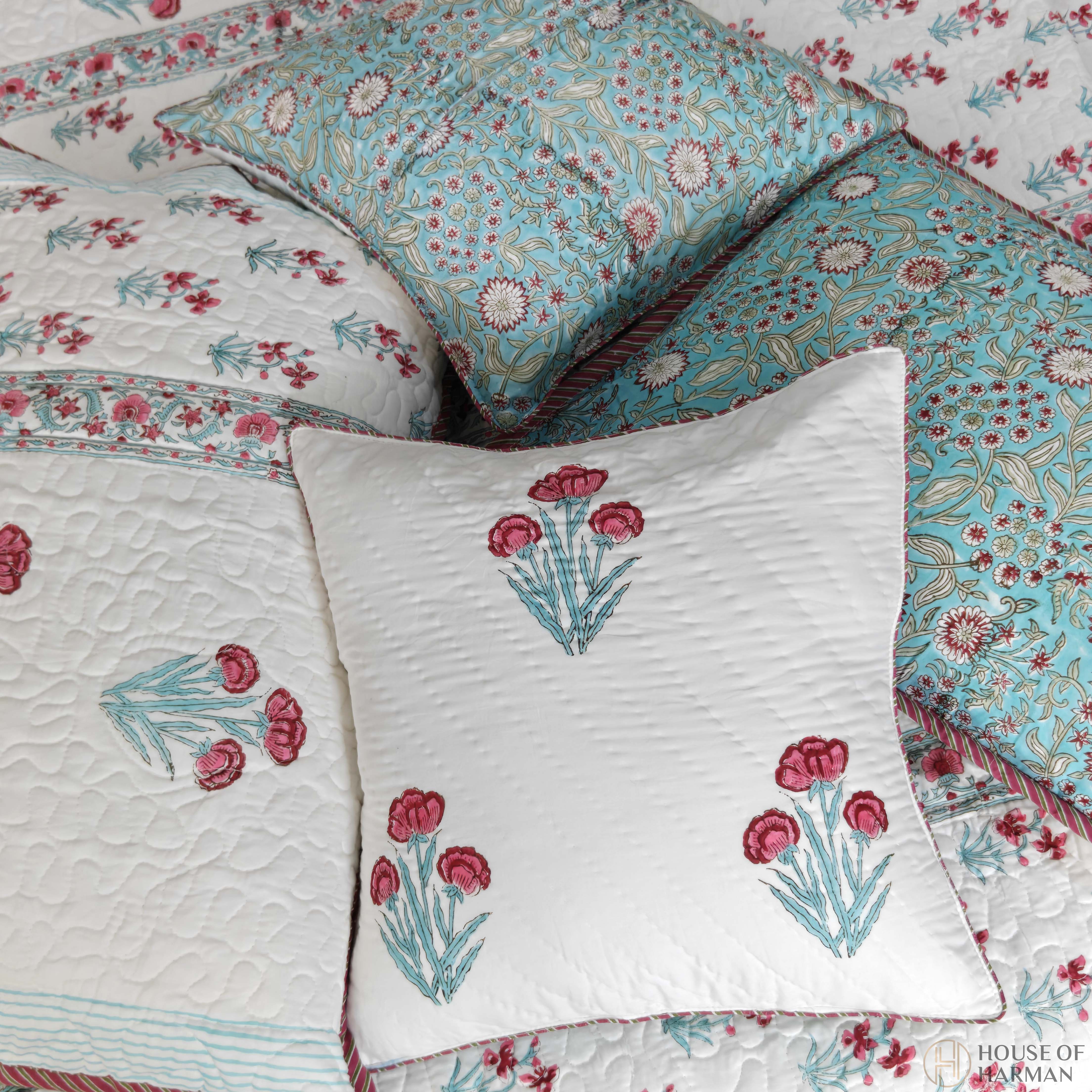 Pink Petal Dreams Bedcover