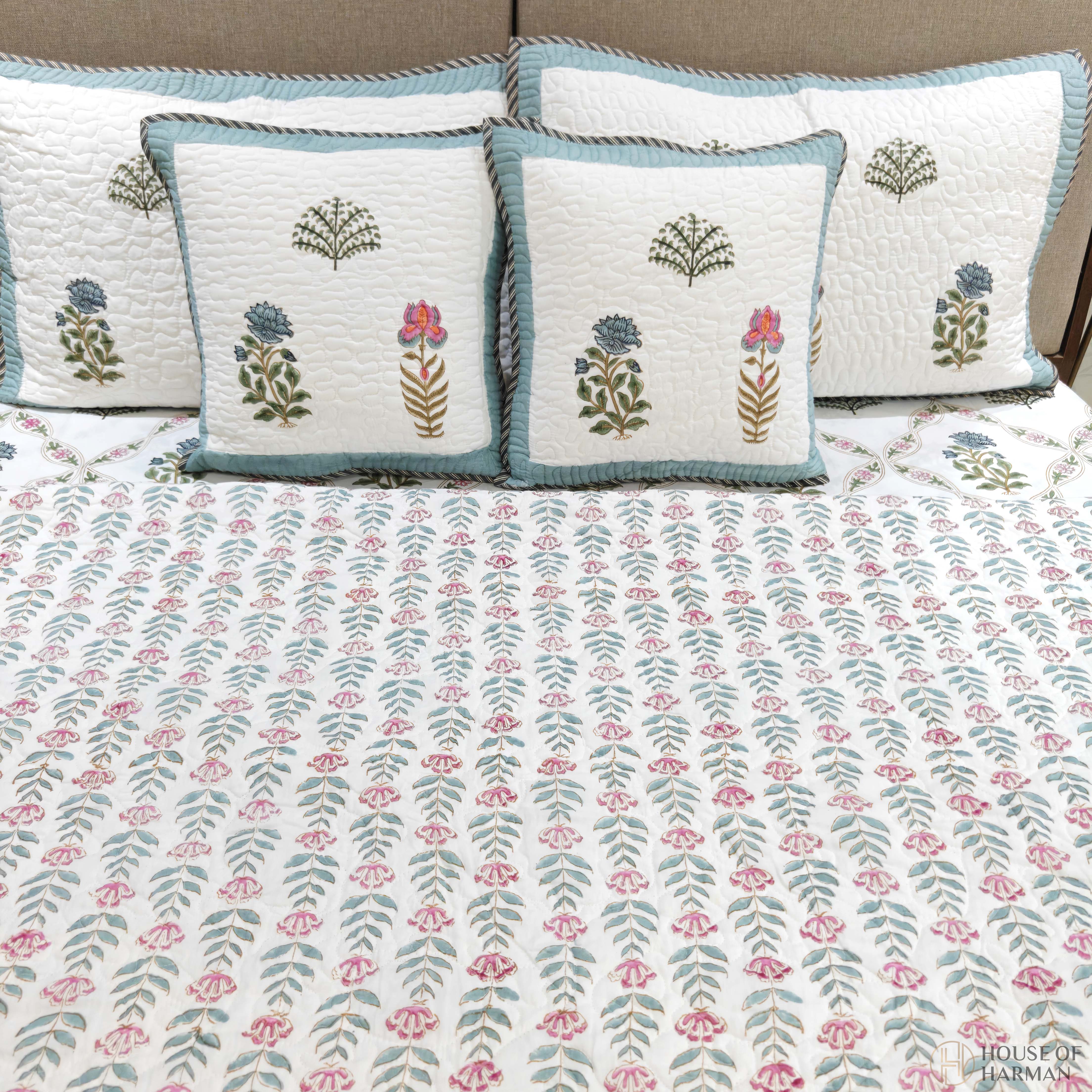 Blush Vine Harmony Bedcover