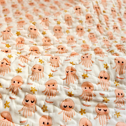 Happy Little Octos Baby Quilt