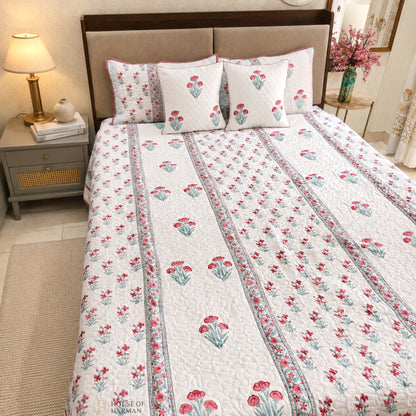 Pink Petal Dreams Bedcover