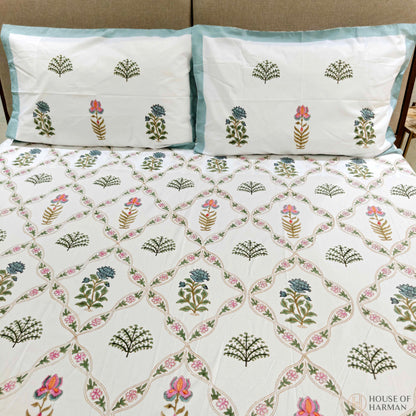 Blush Vine Harmony Bedsheet