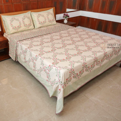 Heritage Verdant Trellis Dohar - HOUSE OF HARMAN