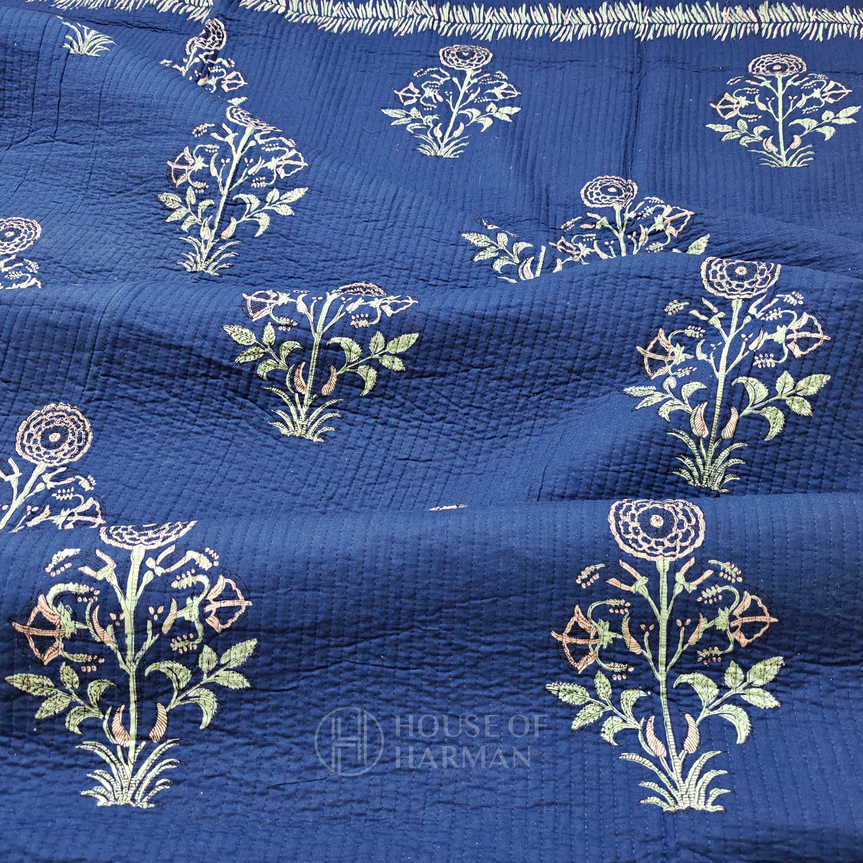 Neel Kusum Bagh Bedcover