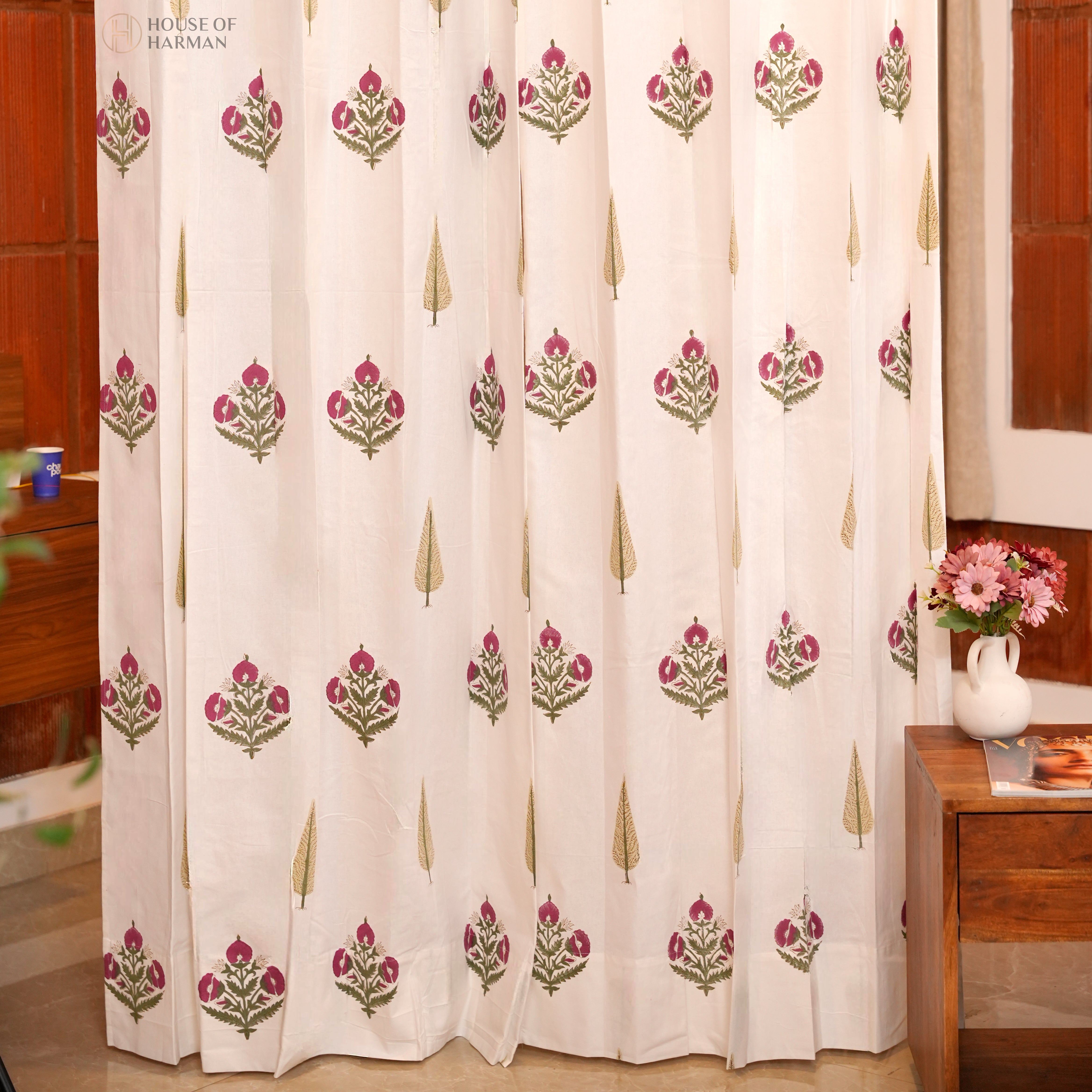 Block Print Curtain