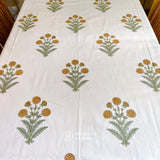 Verdant Bloom Table Cover