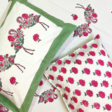 The Flamingo Pair Bedsheet