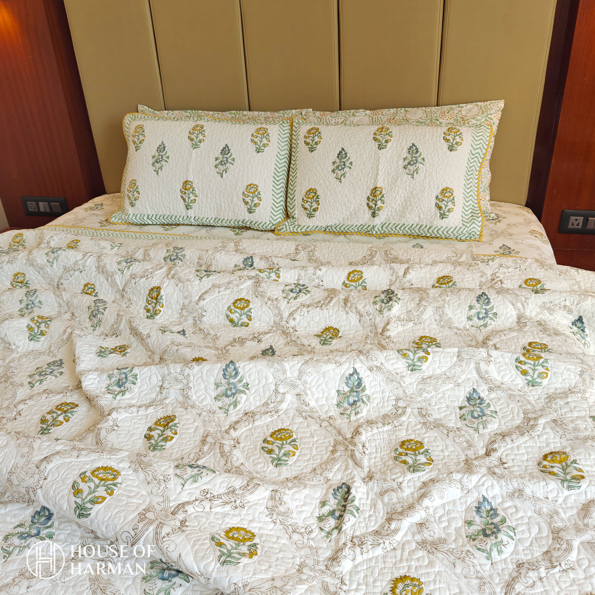 Ethereal Blooms Harmony Bedcover