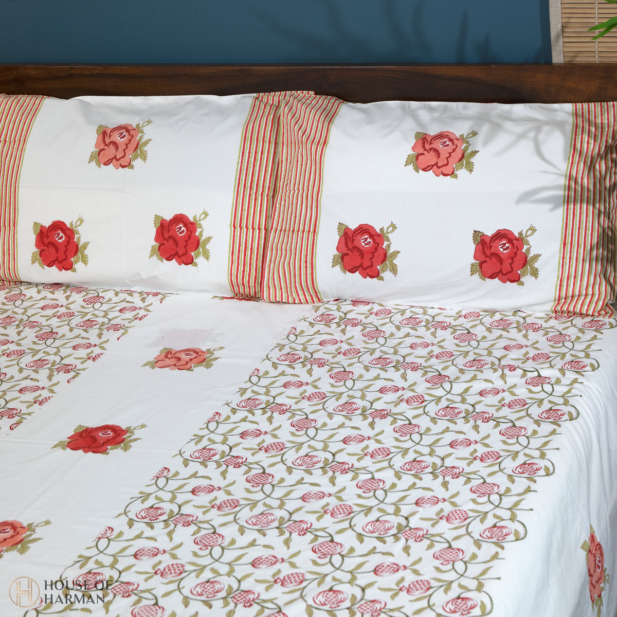 Persian Orchard Harvest Bedsheet