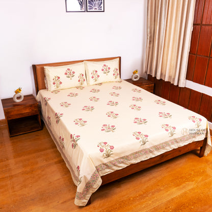 Royal Blossom Charm Bedsheet