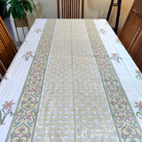 Golden Bloom Grace Table Cover