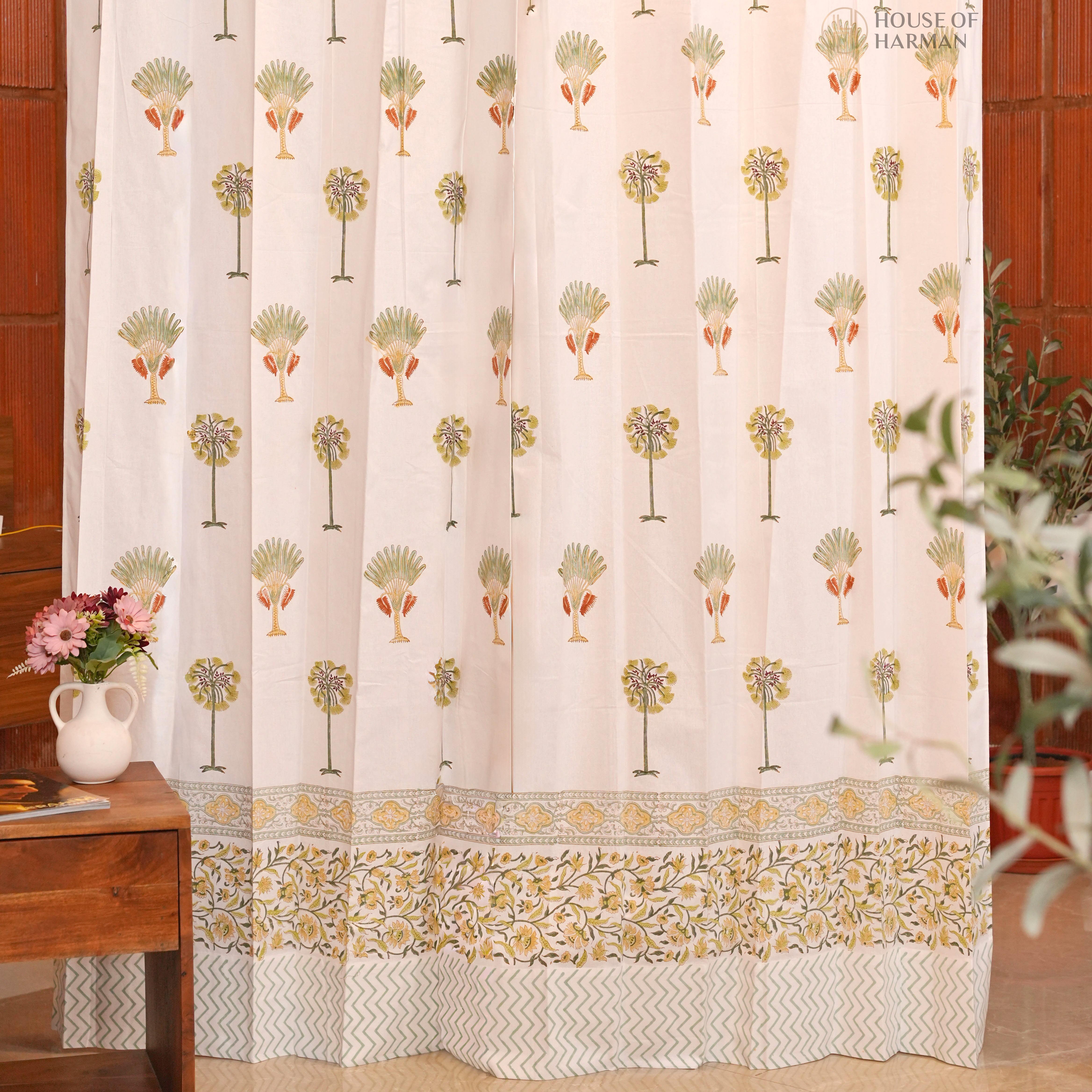 Block Print Curtain