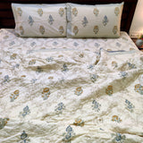 Desert Botanical Bliss Bedsheet and Quilt