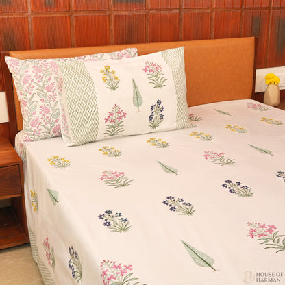 Springtime Botanica Bedsheet