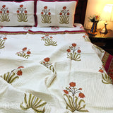 Regal Lotus Haven Bedcover