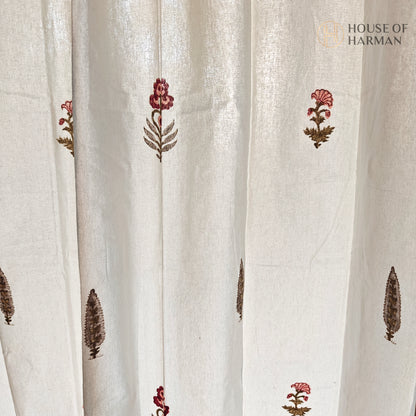 Block Print Curtain