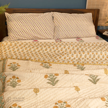 Amber Fern Garden Quilt