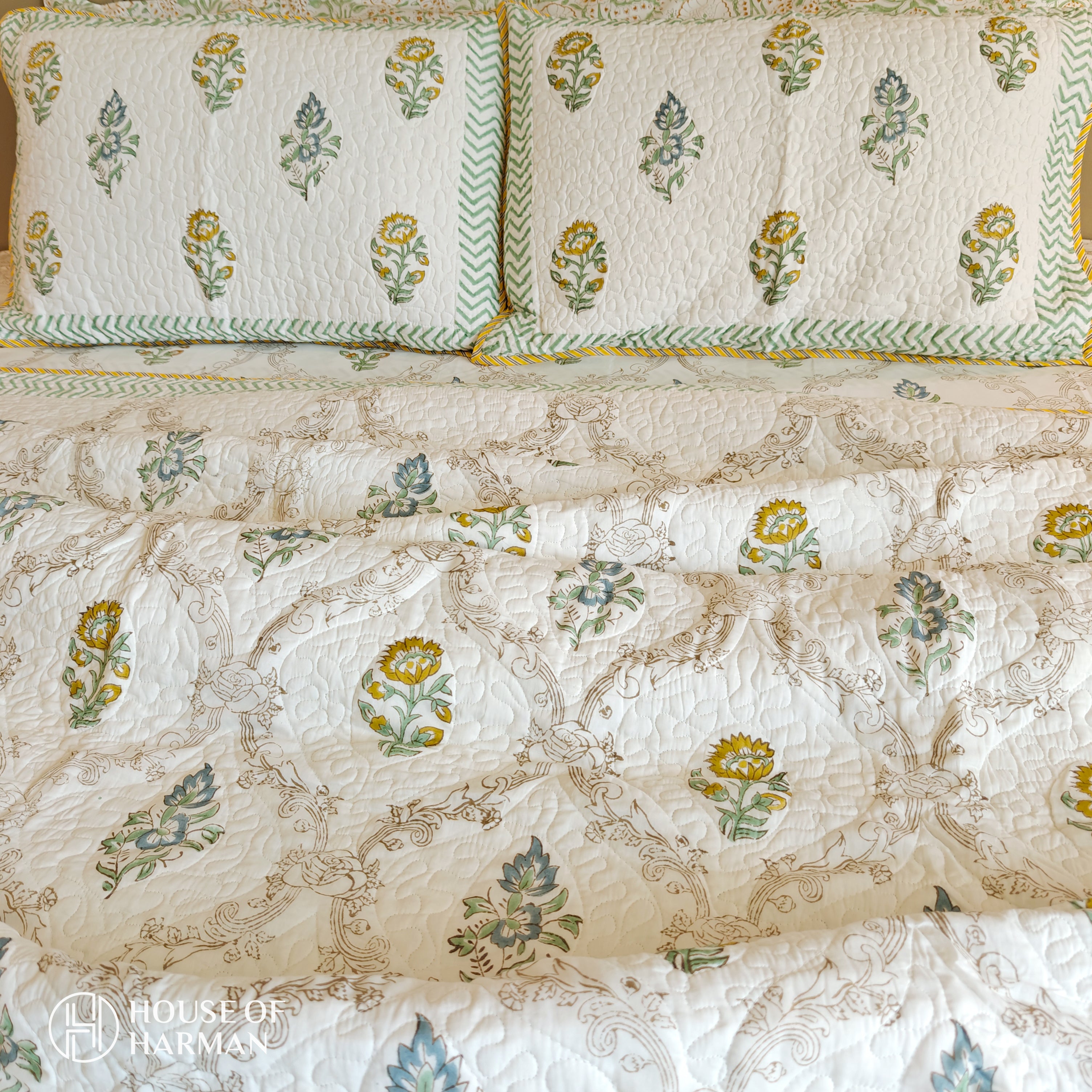 Ethereal Blooms Harmony Bedcover