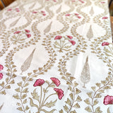 Vintage Rose Jaal Table Cover