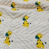 Giraffe Giggles Baby Quilt