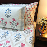 Garden of Flowers Bedsheet and Quilt