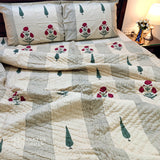 Flora Vista Harmony Bedsheet and Quilt