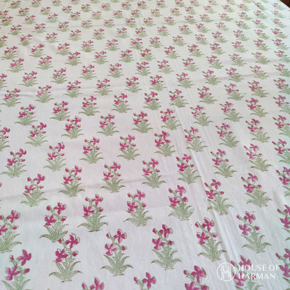 Rosy Meadow Table Cover