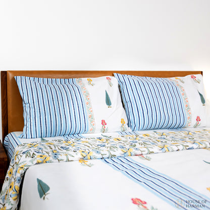 Meadow Bloom Stripes Dohar