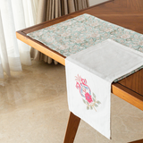 Earthy Floral Elegance Placemat & Runner Set