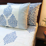 Bluebell Elegance Bedsheet and Dohar