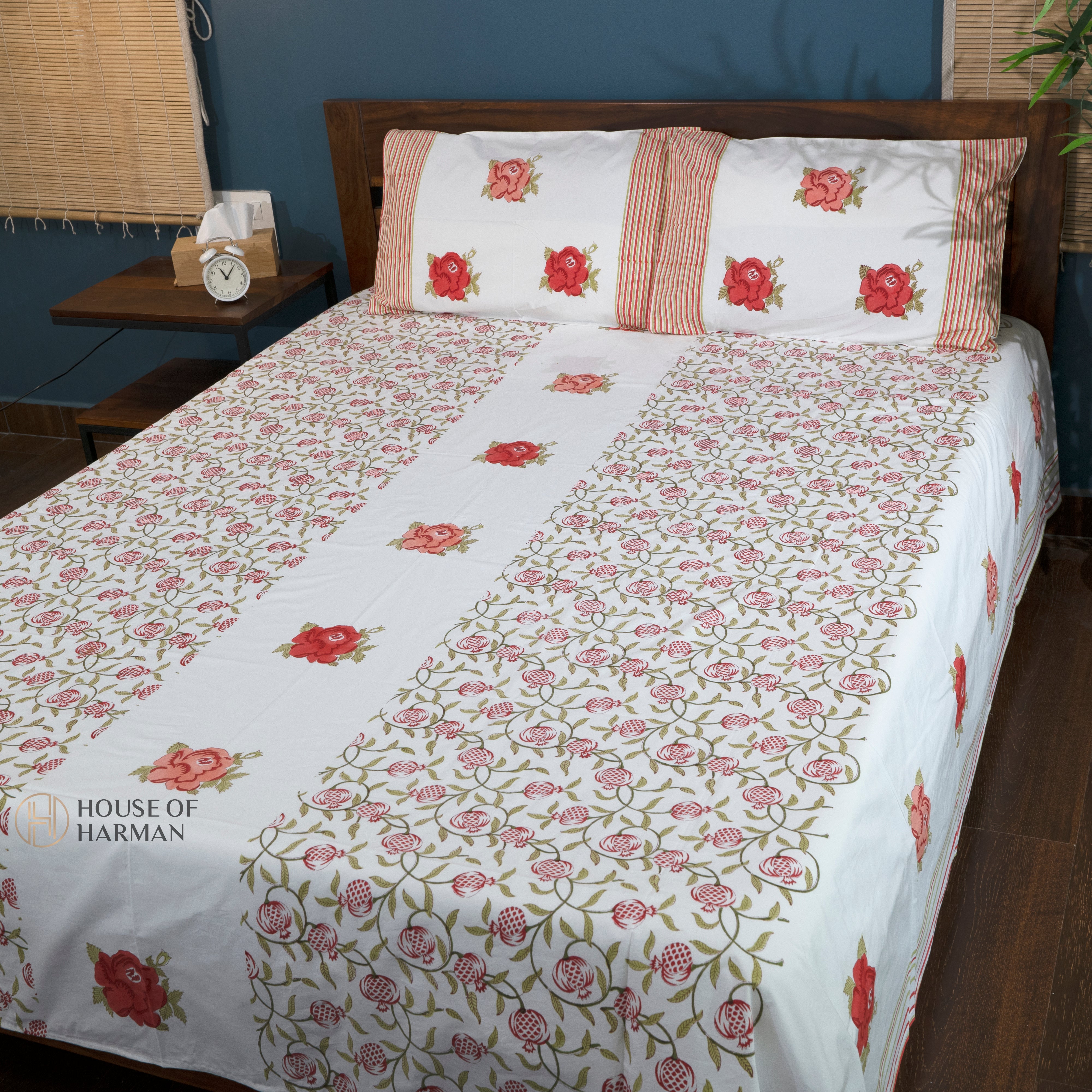 Persian Orchard Harvest Bedsheet