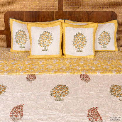 Spring Floral Canopy Bedcover - HOUSE OF HARMAN
