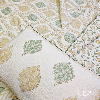 Golden Ivy Dream Bedcover