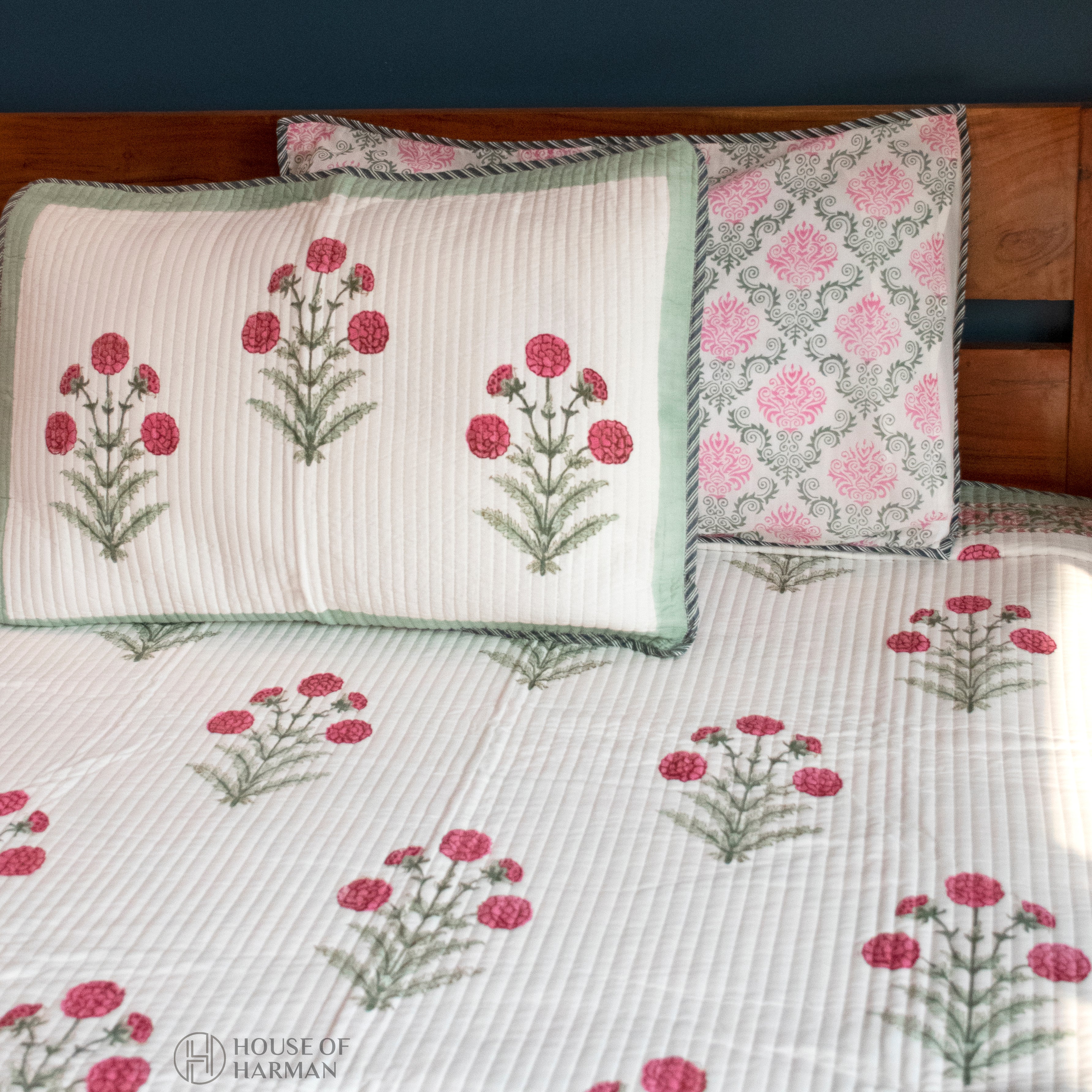 Morning Meadow Charm Bedcover