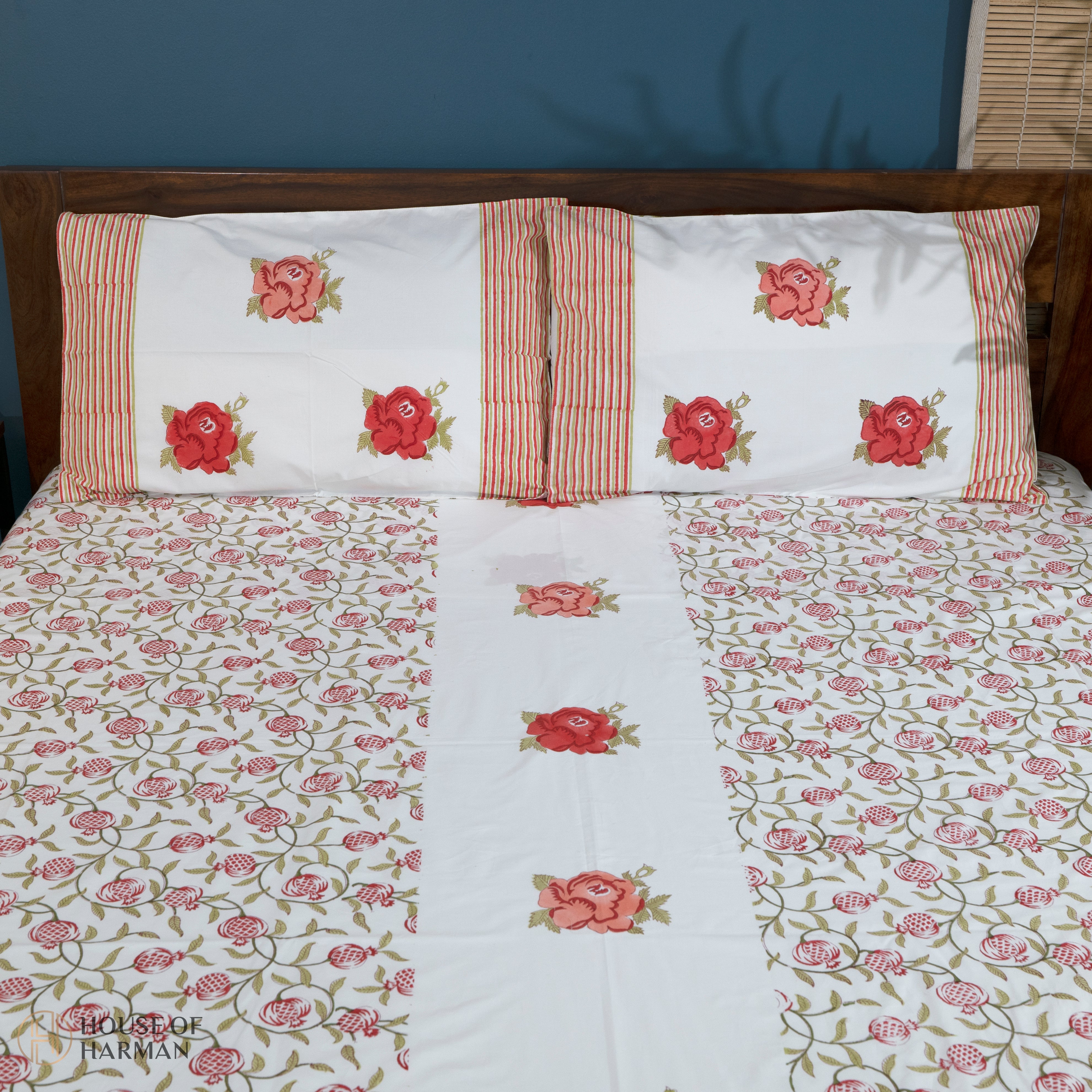 Persian Orchard Harvest Bedsheet