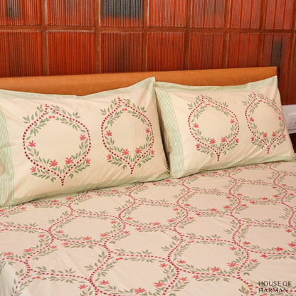 Heritage Verdant Trellis Bedsheet