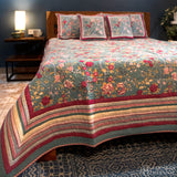 Persian Bloom Bedcover - Set of 5