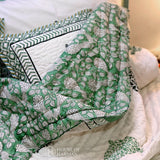 Emerald Spade Delight Quilt