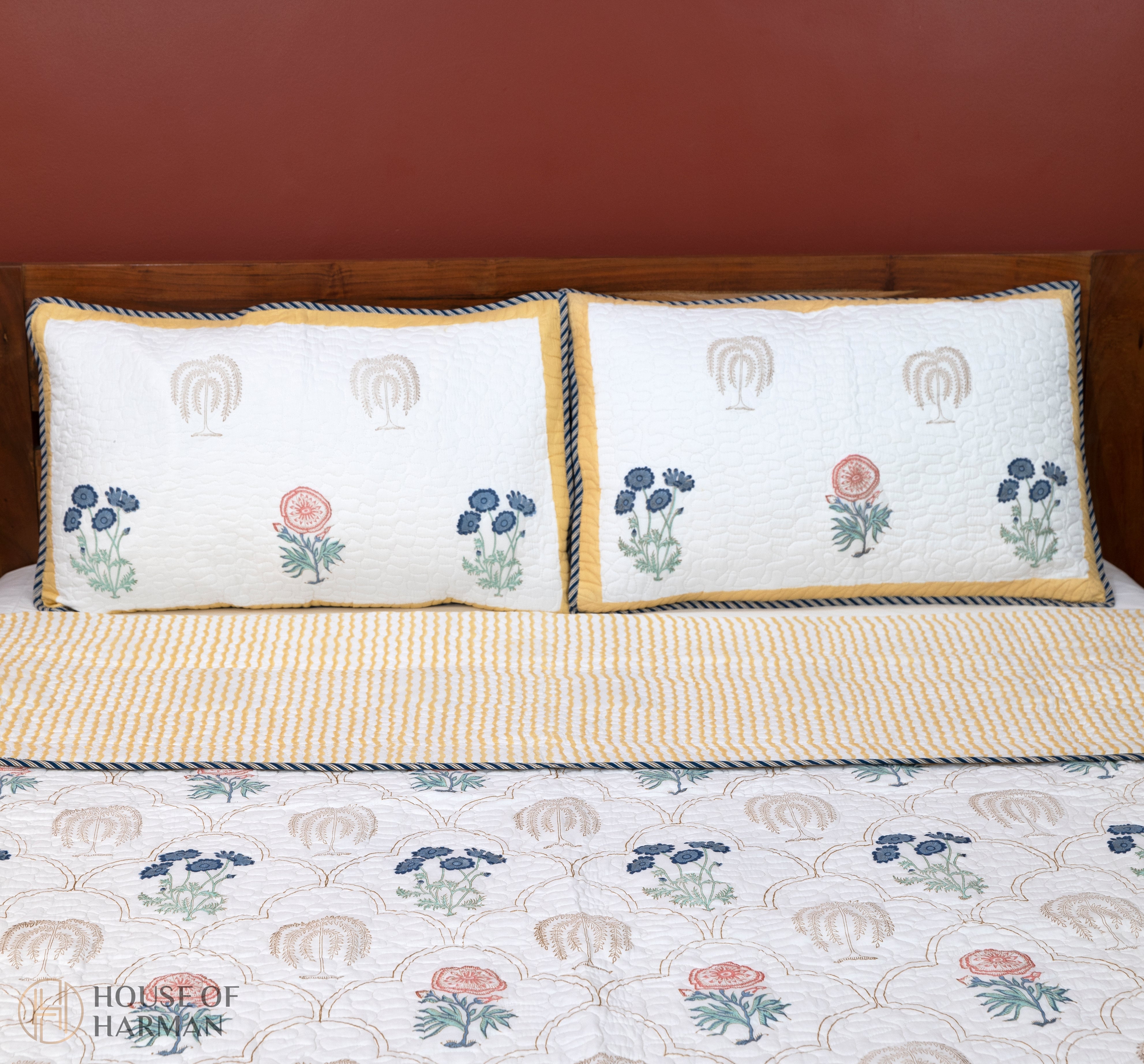 Elysian Floral Arches Bedcover