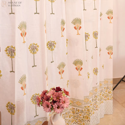 Block Print Curtain
