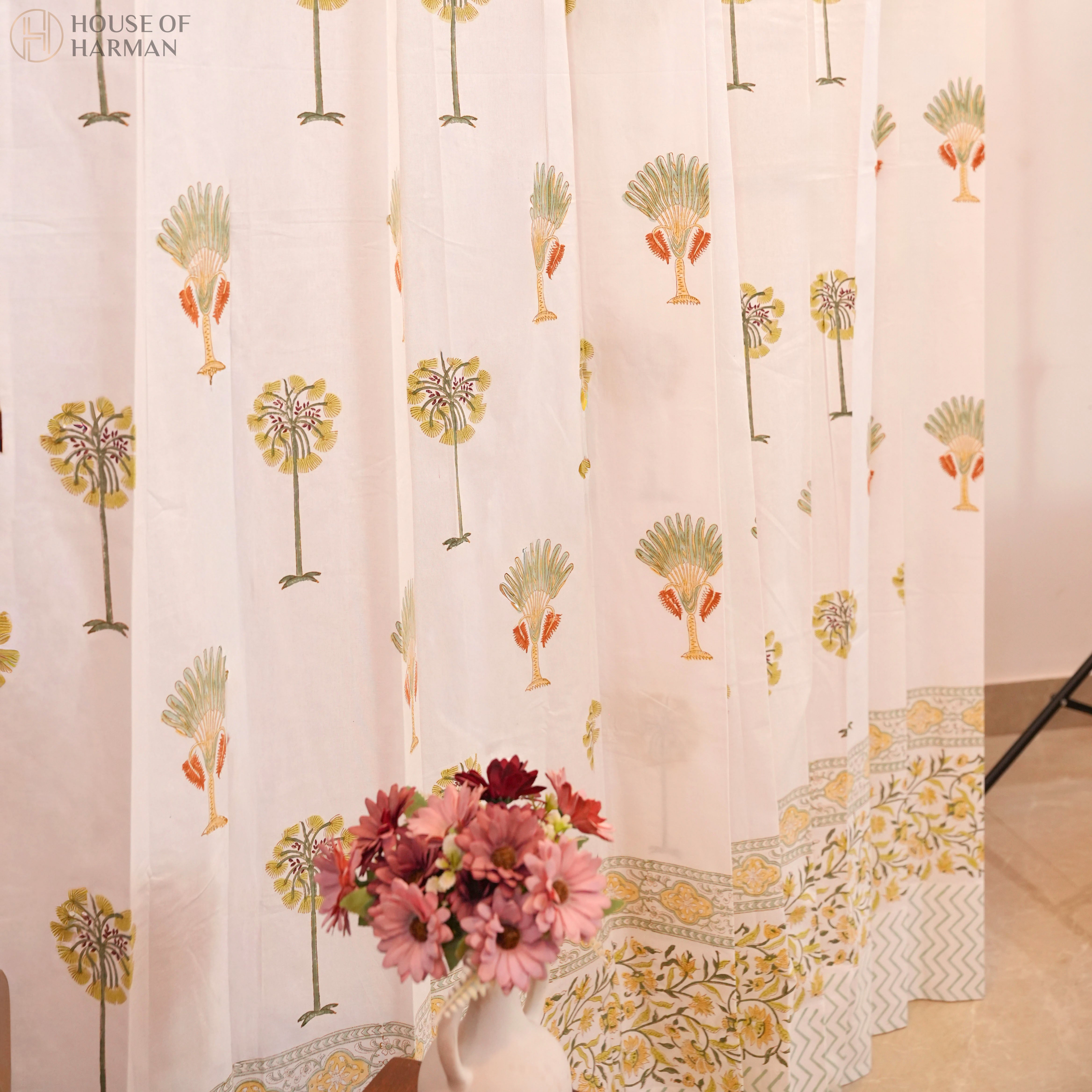 Block Print Curtain