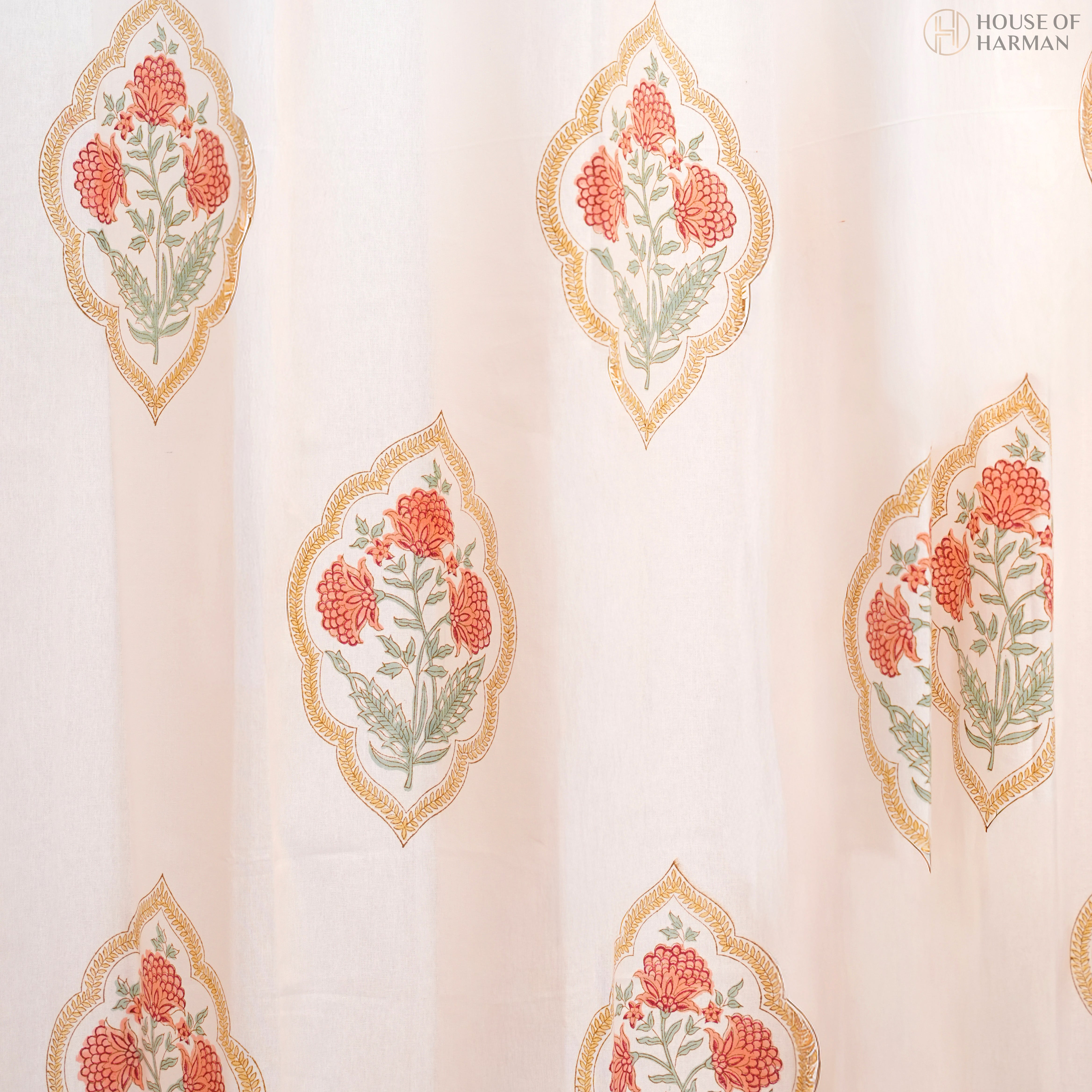 Block Print Curtain