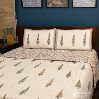 Whispering Timeless Pines Bedcover