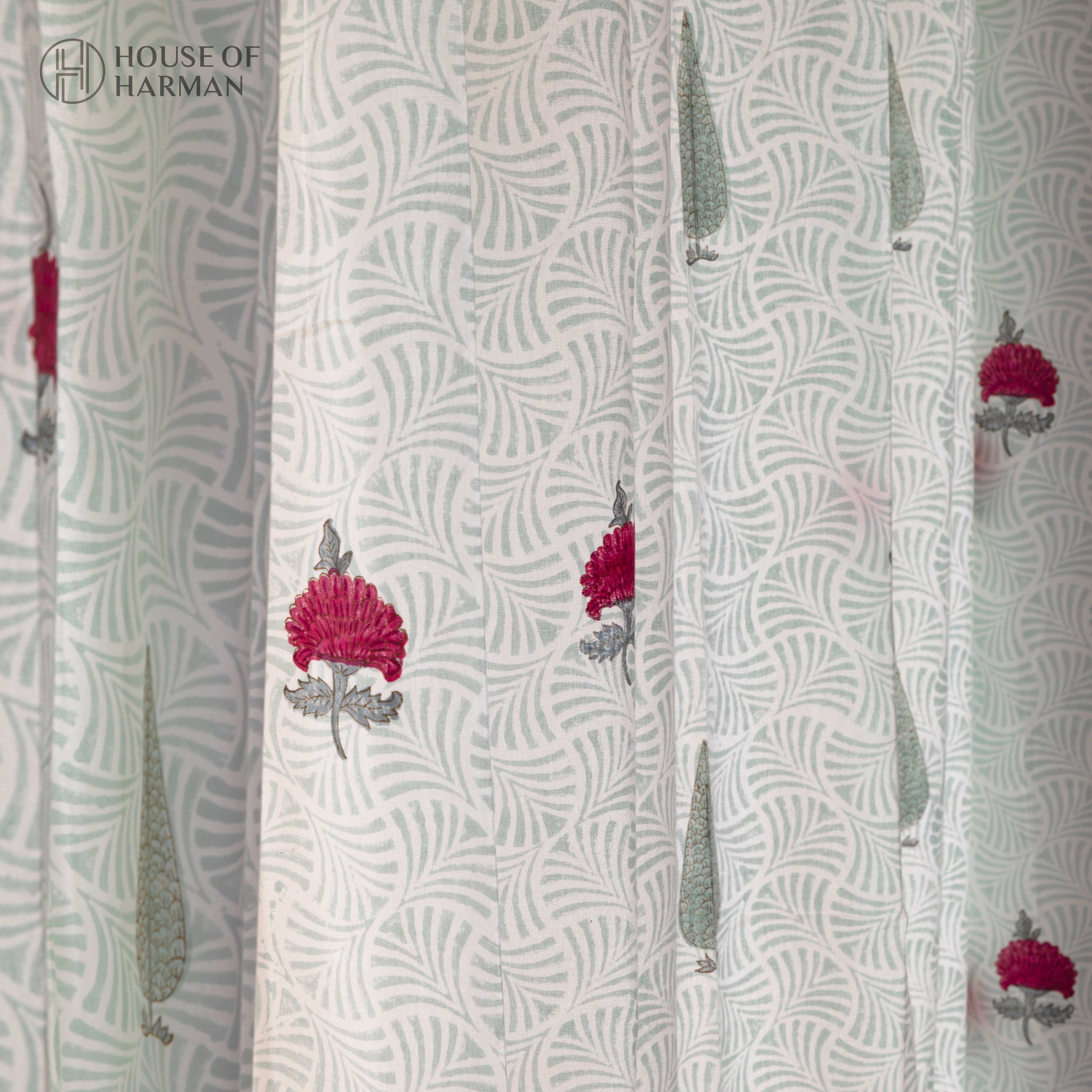 Block Print Curtain