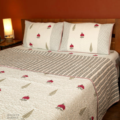 Floral Mirage Bedcover