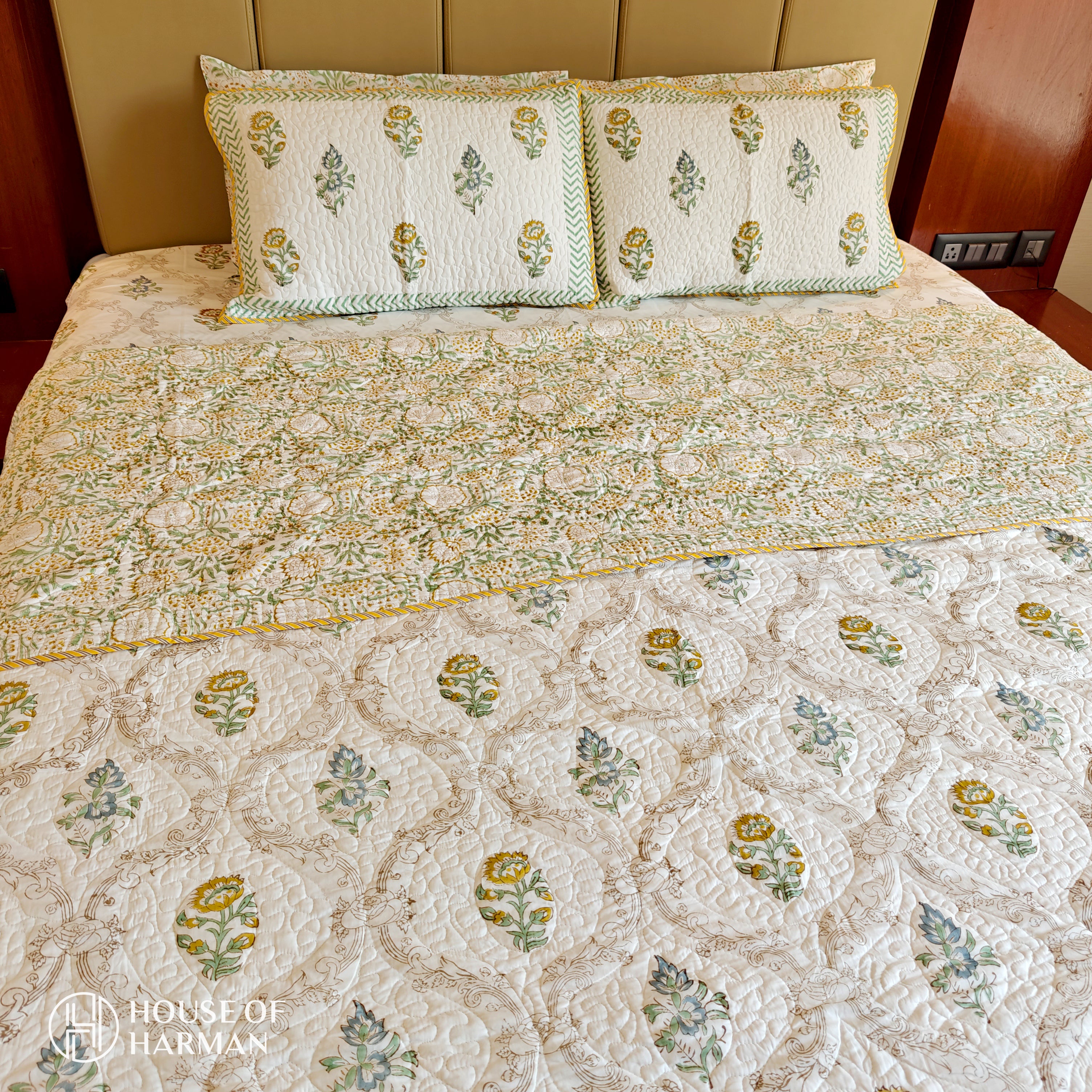 Ethereal Blooms Harmony Bedcover