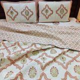 Ornate Palm Retreat Bedcover