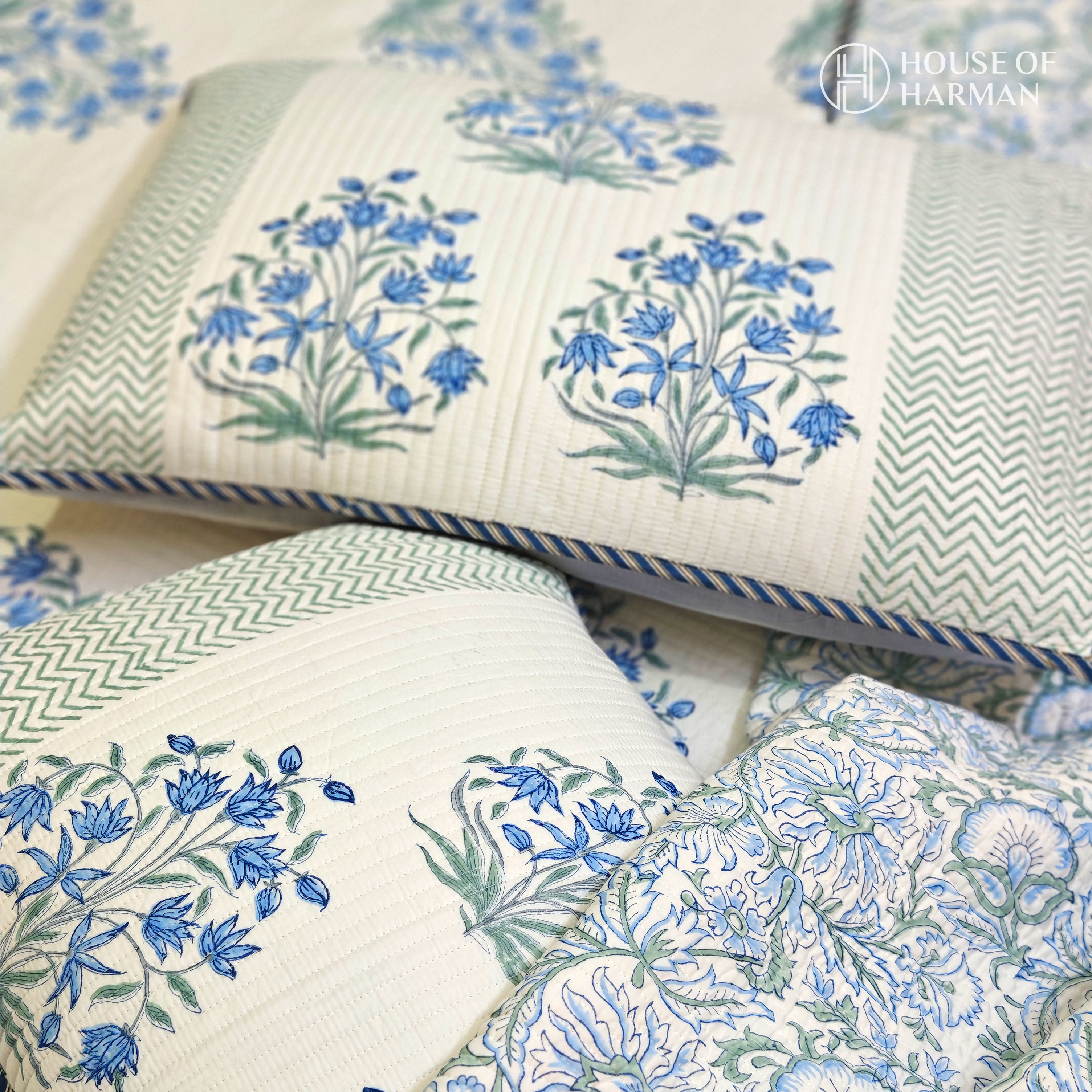 Bluebell Harmony Bedcover