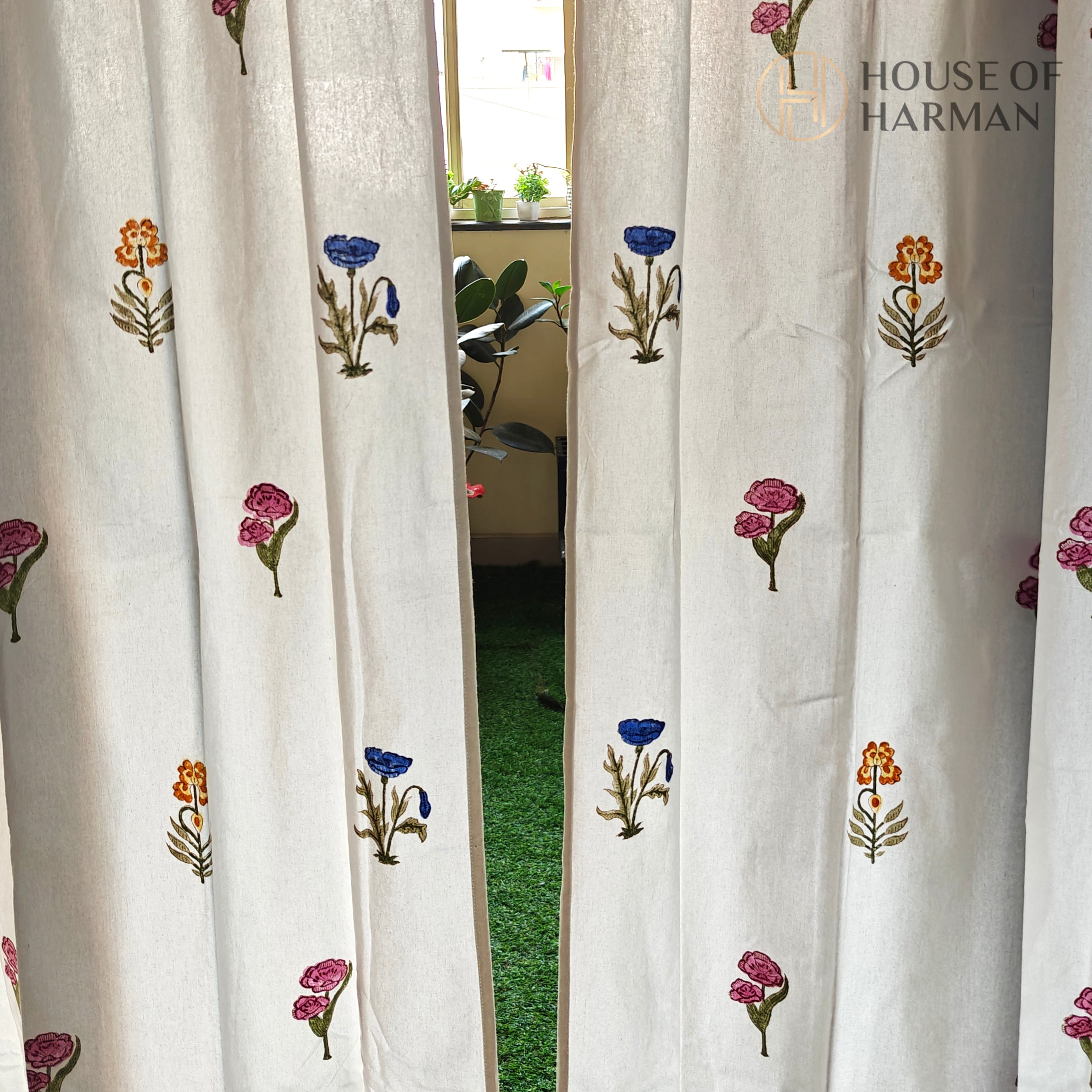 Block Print Curtain